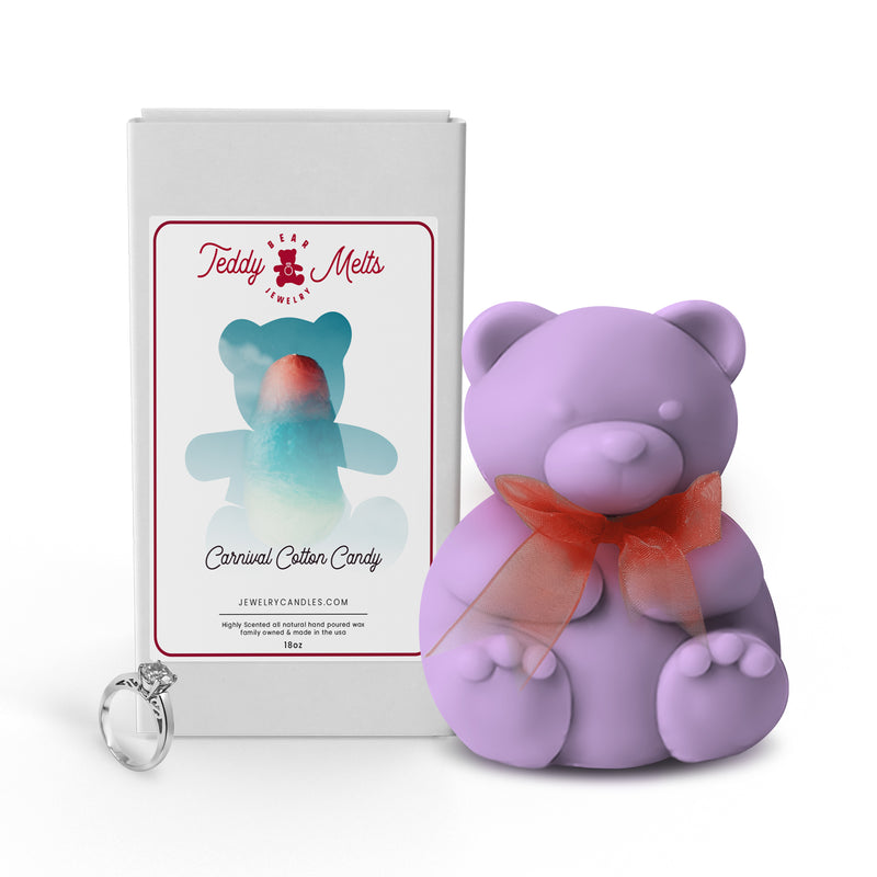 Carnival Cotton Candy GIANT Teddy Bear Jewelry Wax Melts