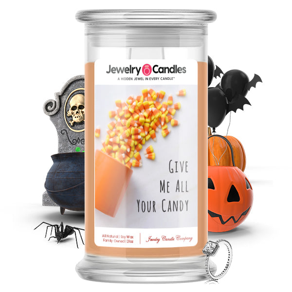 Give me all your candy Jewelry Candle