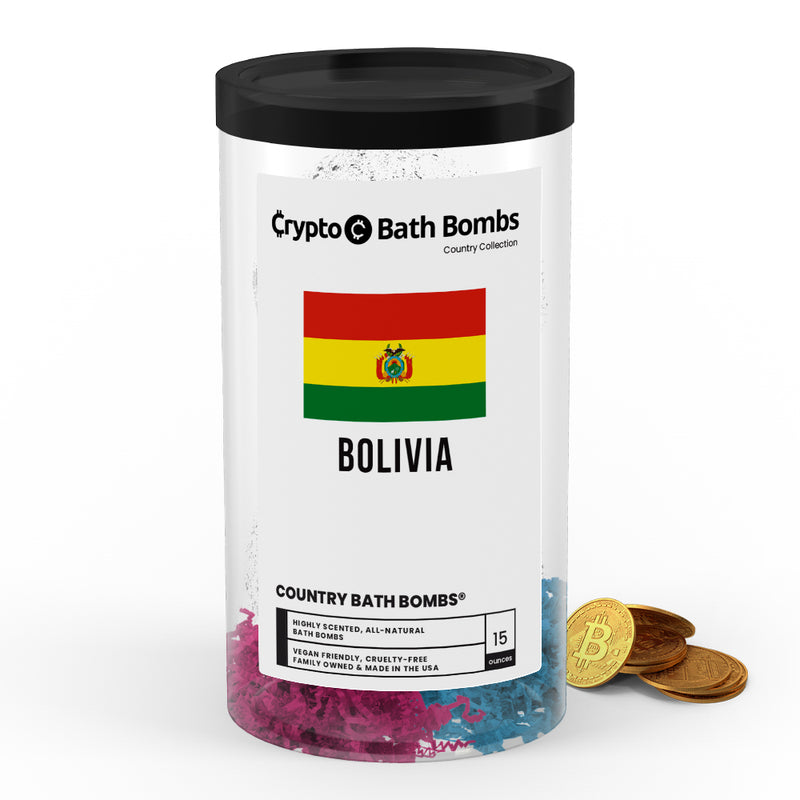 Bolivia Country Crypto Bath Bombs