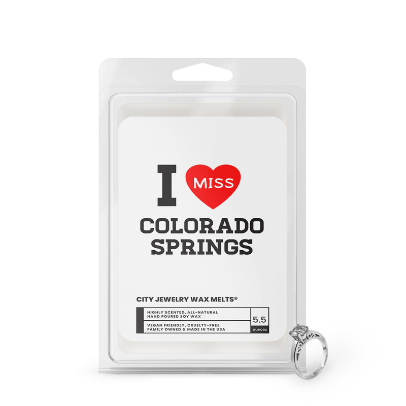 I miss Colorado Springs City Jewelry Wax Melts