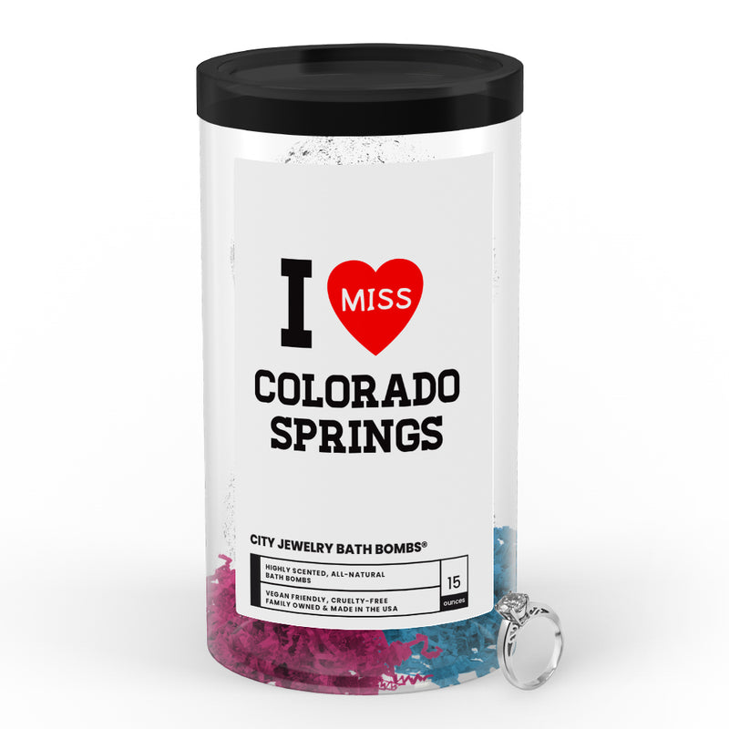 I miss Colorado Springs City Jewelry Bath Bombs