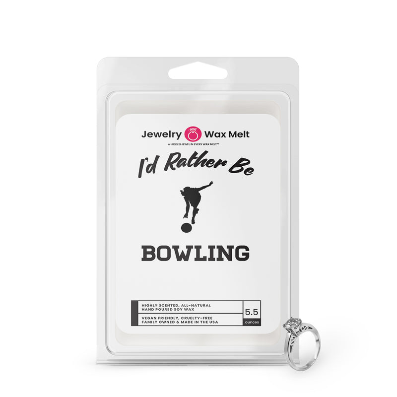 I'd rather be Bowling Jewelry Wax Melts