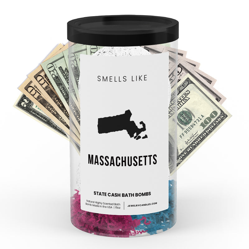 Smells Like Massachusetts State Cash Bath Bombs