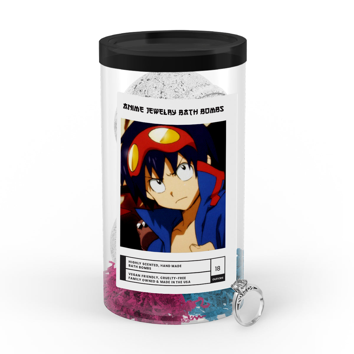 Simon (シモン) | Anime Jewelry Bath Bombs