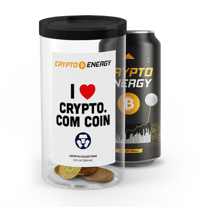 I ❤ Crypto.com Coin  | Crypto Energy Drinks