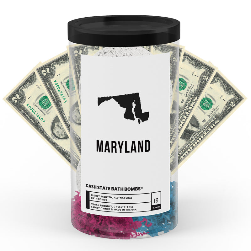 Maryland Cash State Bath Bombs