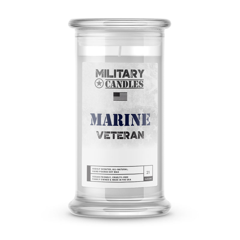 MARINE Veteran | Military Candles