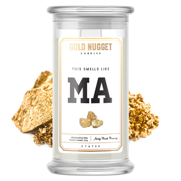This Smells Like MA State Gold Nugget Candles