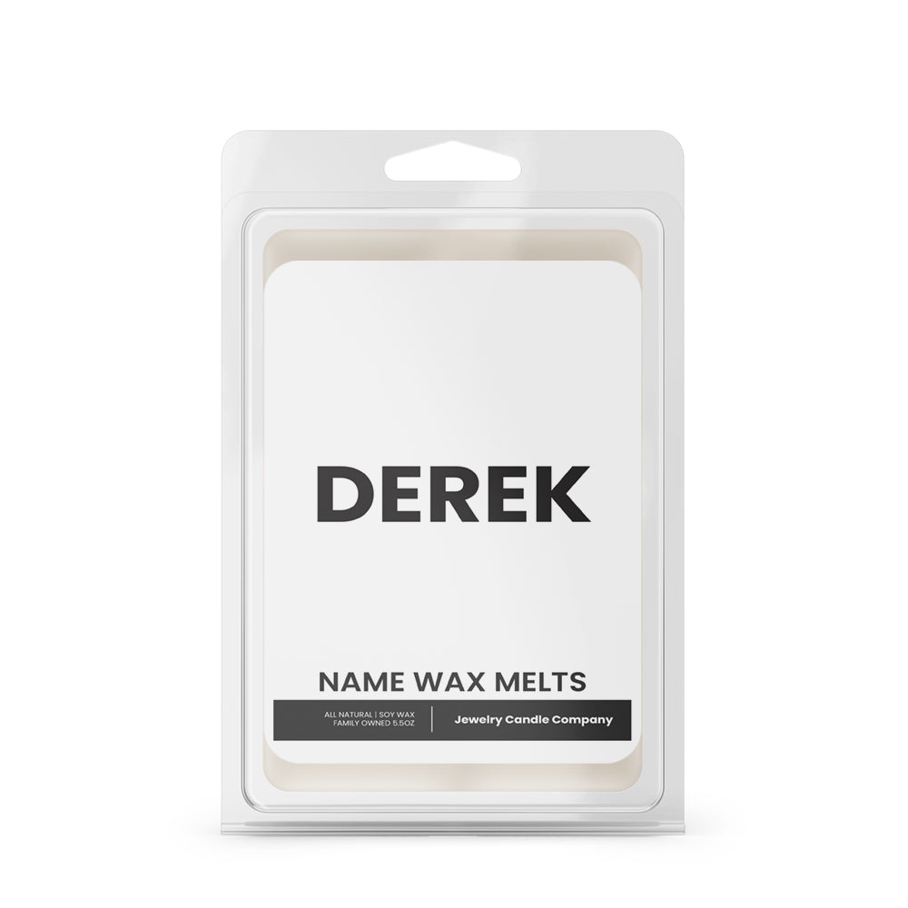 DEREK Name Wax Melts