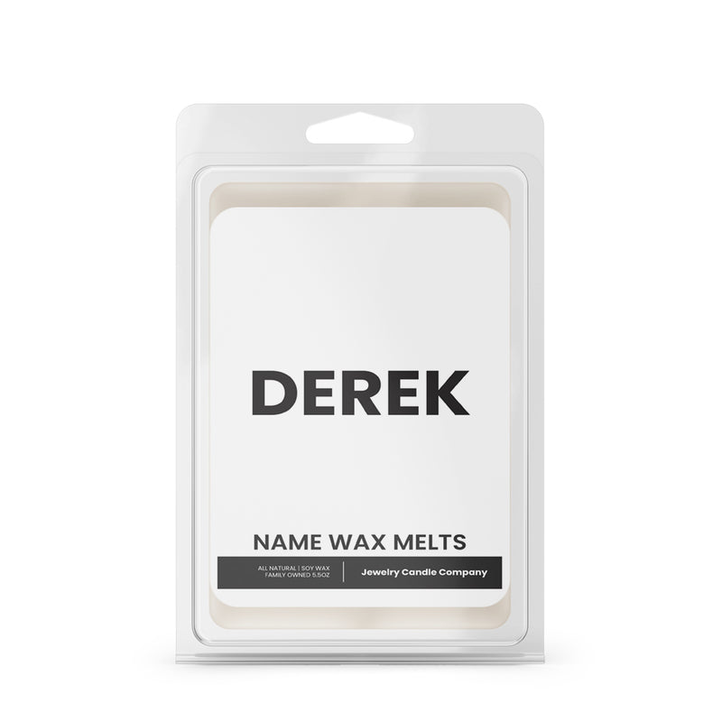 DEREK Name Wax Melts