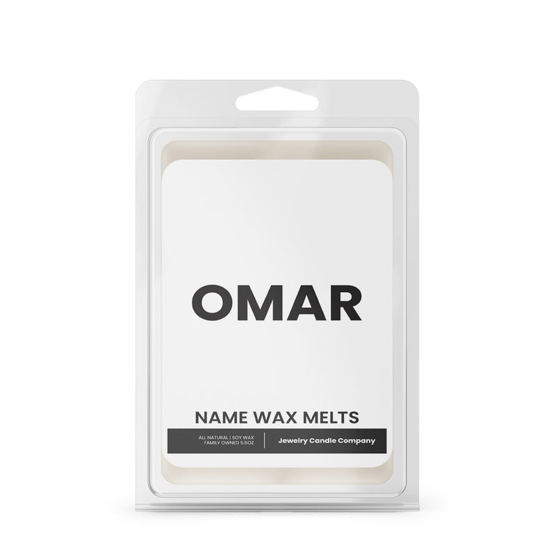 OMAR Name Wax Melts