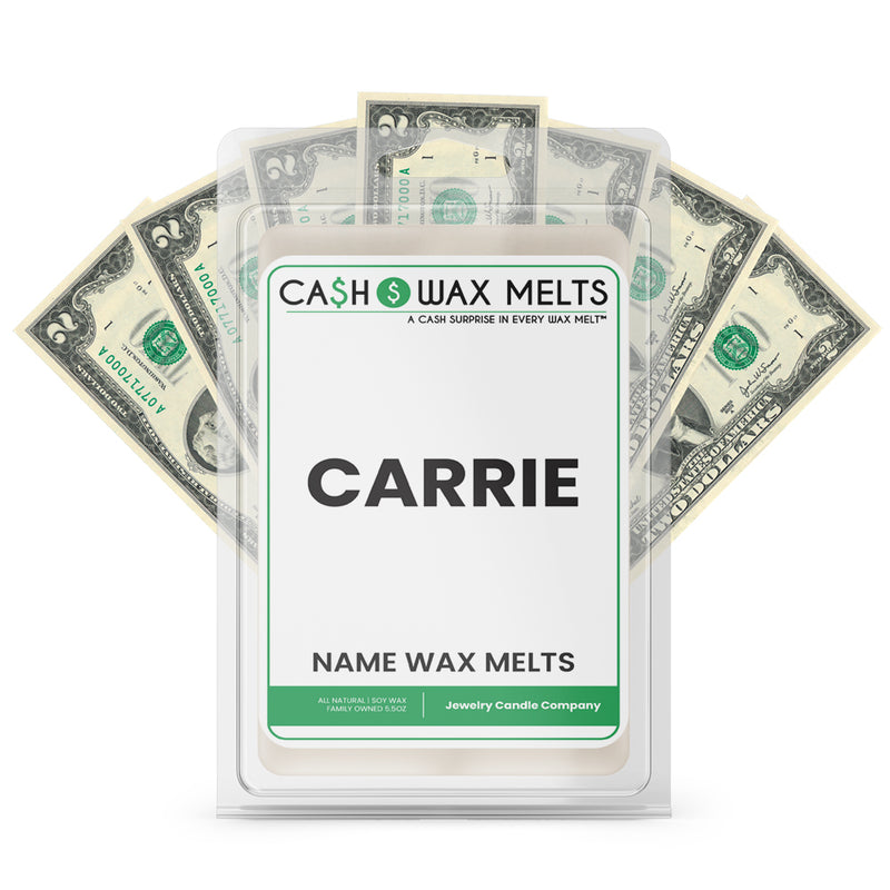 CARRIE Name Cash Wax Melts