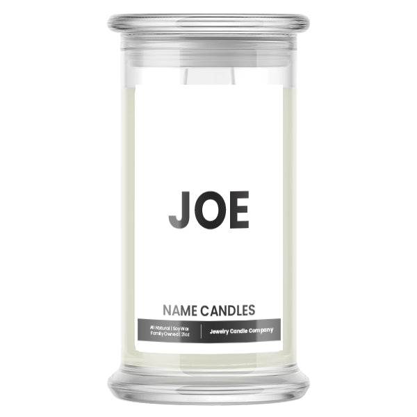 JOE Name Candles