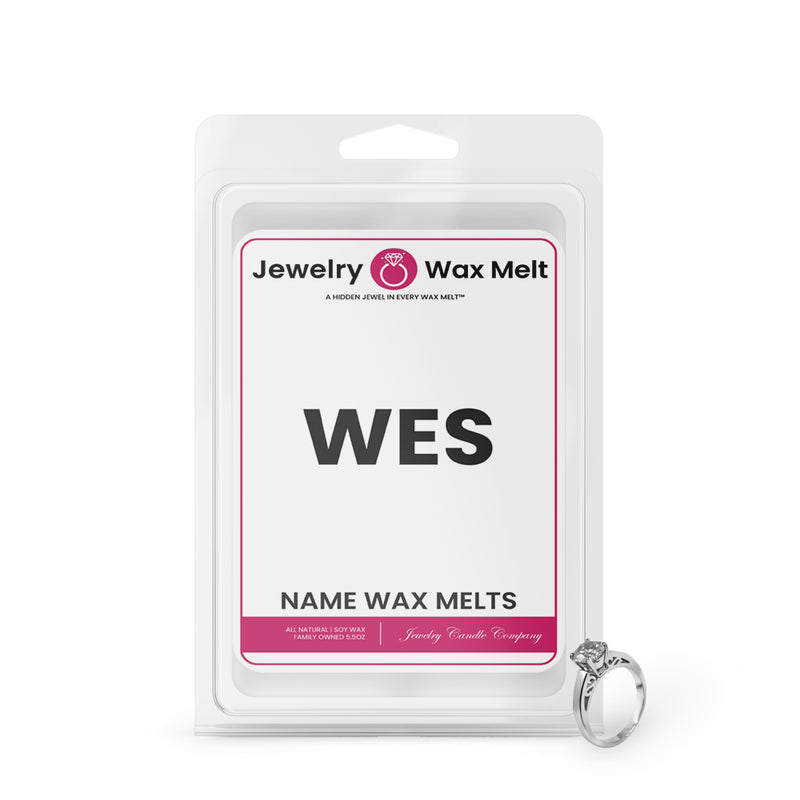 WES name Jewelry Wax Melts