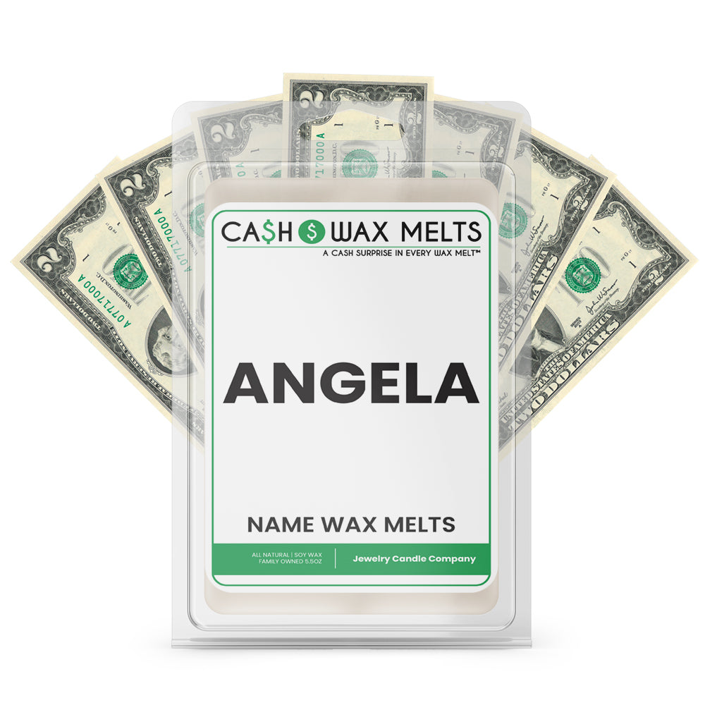 ANGELA Name Cash Wax Melts
