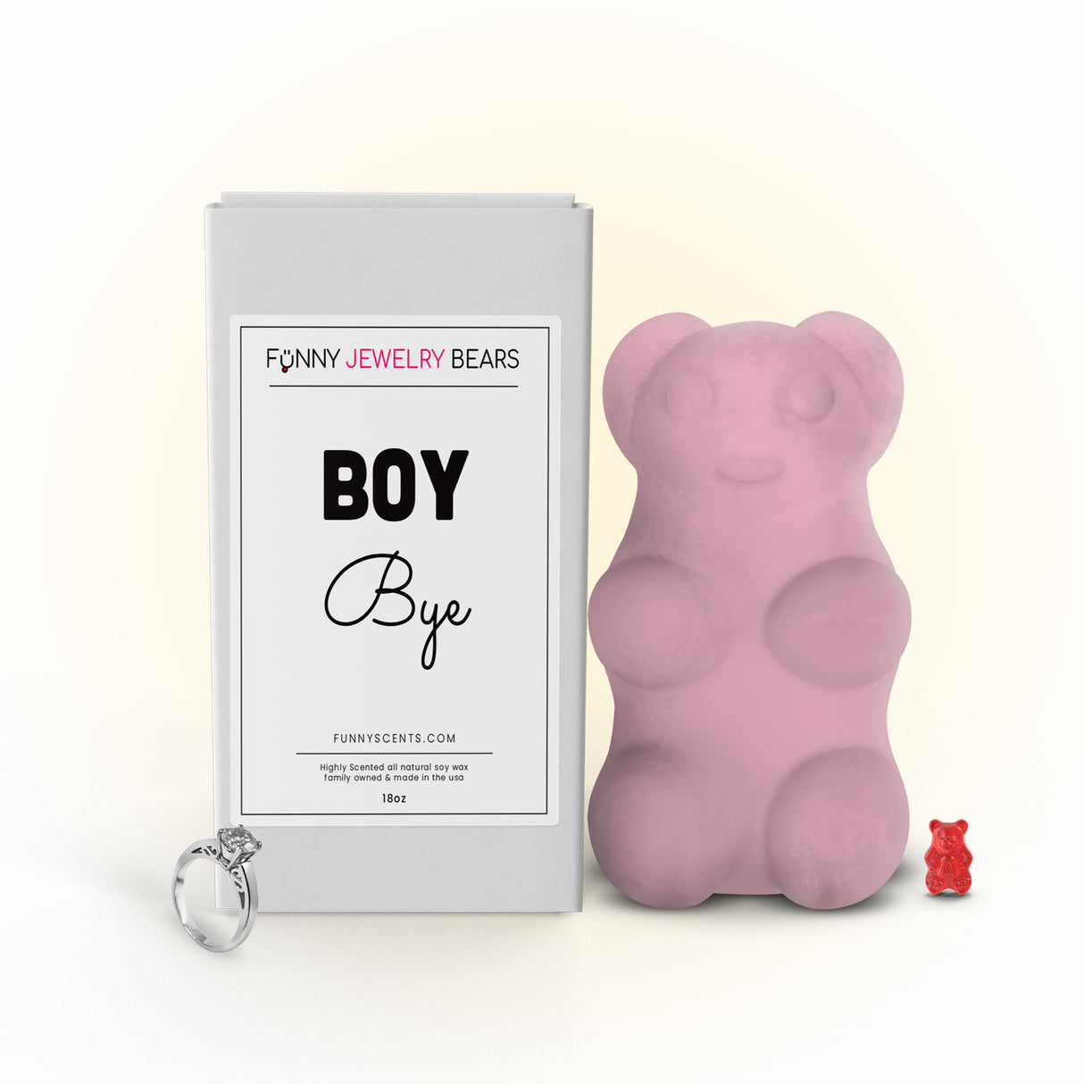 Boy Bye Jewelry Funny Candles
