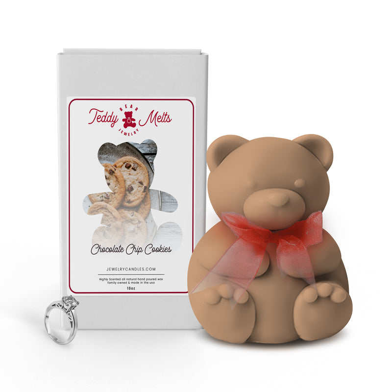 Chocolate Chip Cookies GIANT Teddy Bear Jewelry Wax Melts