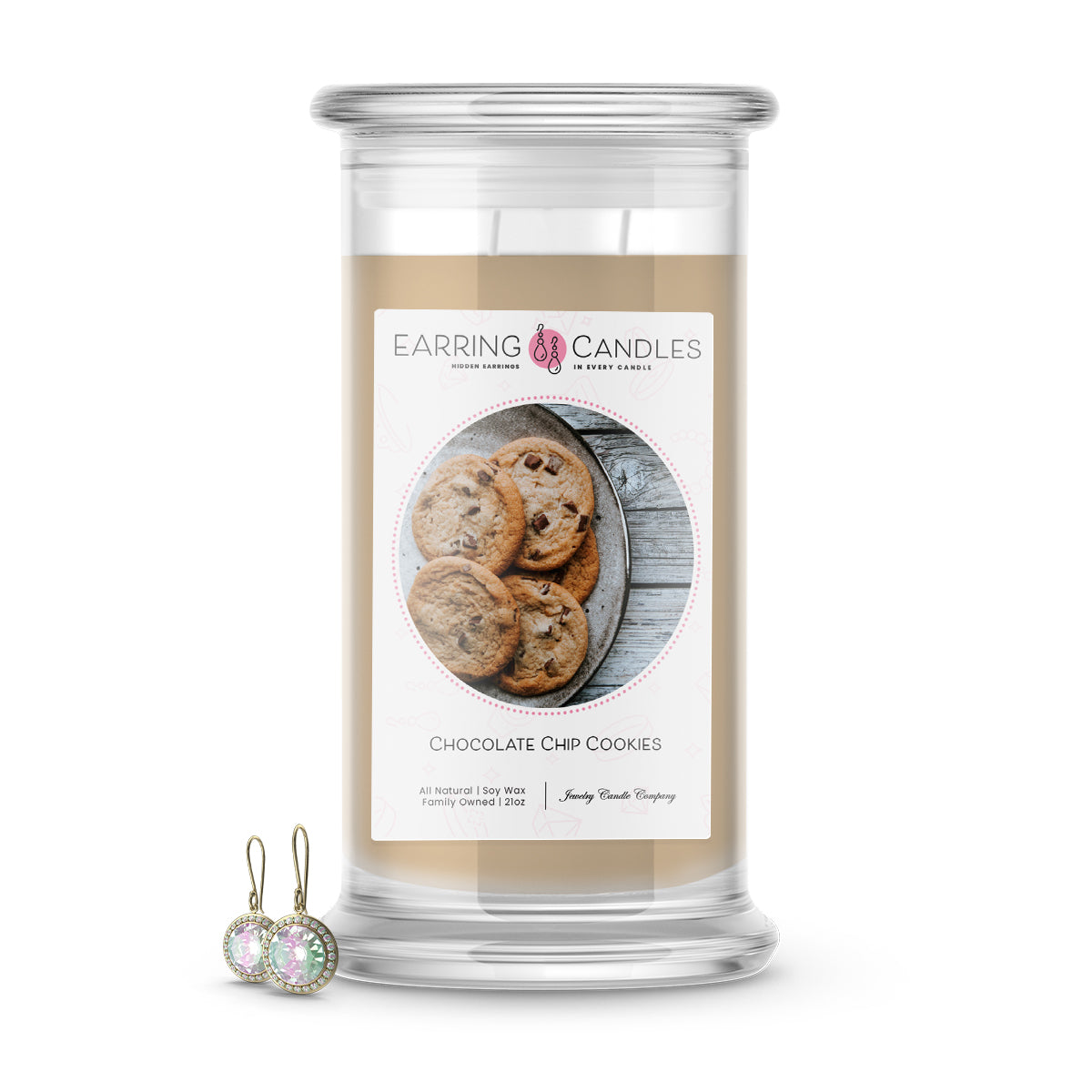 Chocolate Chip Cookies | Earring Candles