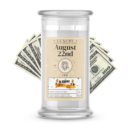 LEO | Luxury Astrology Birthday Cash Candles