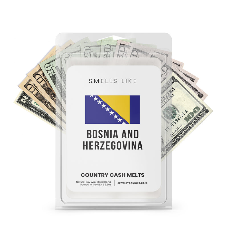 Smells Like Bosnia and Herzegovina Country Cash Wax Melts
