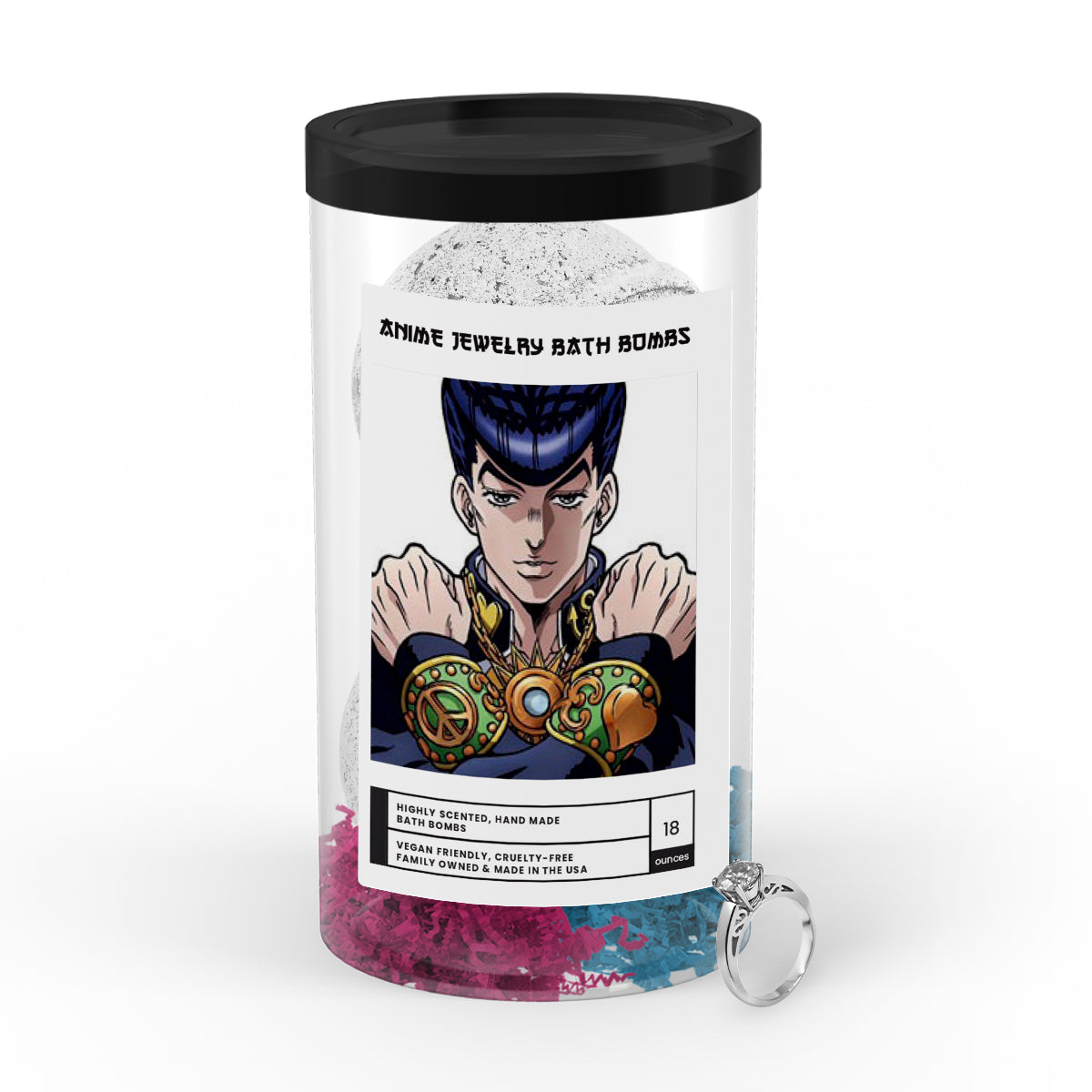 Higashikata, Jousuke (東方 仗助) | Anime Jewelry Bath Bombs