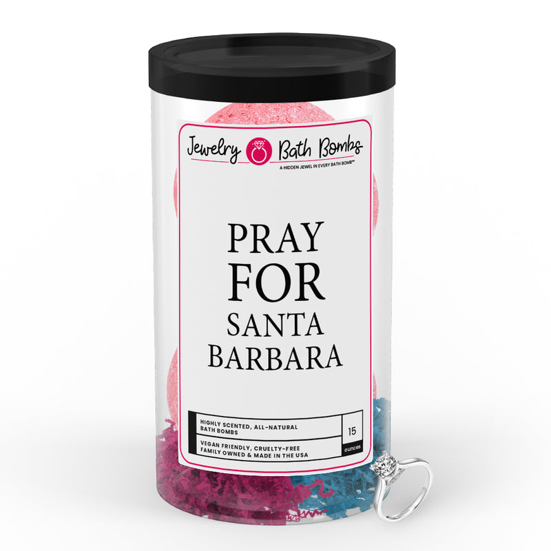 Pray For Santa Barbara Jewelry Bath Bomb