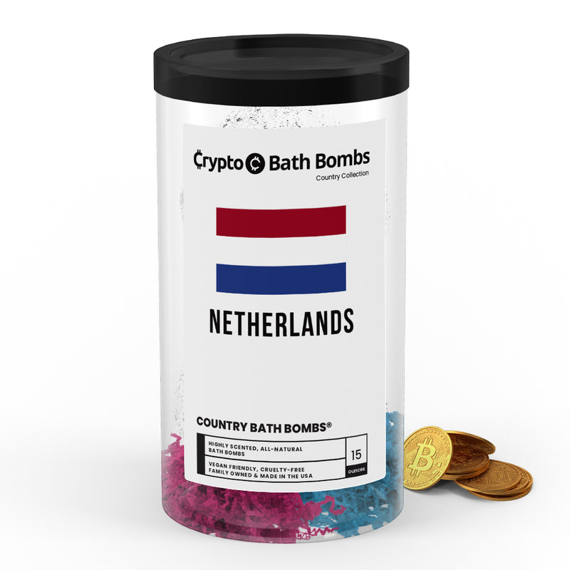 Netherlands Country Crypto Bath Bombs