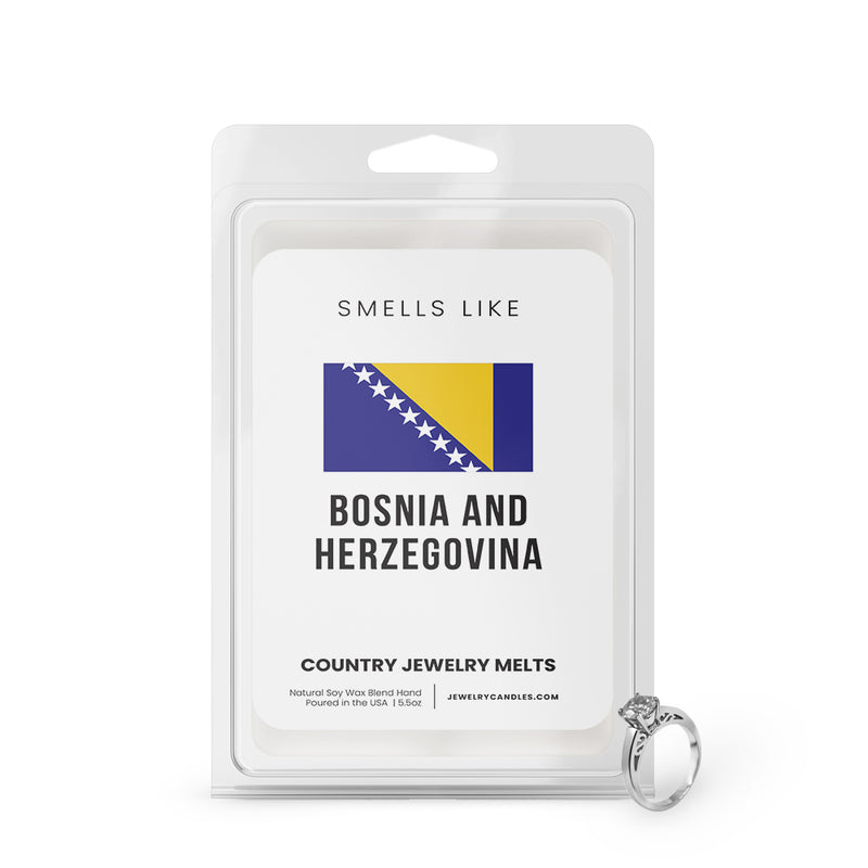 Smells Like Bosnia and Herzegovina Country Jewelry Wax Melts