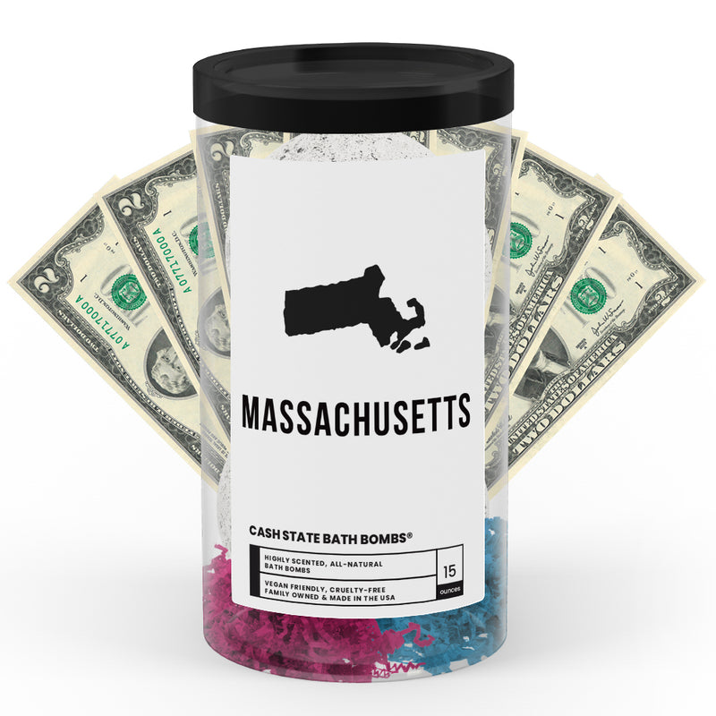 Massachusetts Cash State Bath Bombs