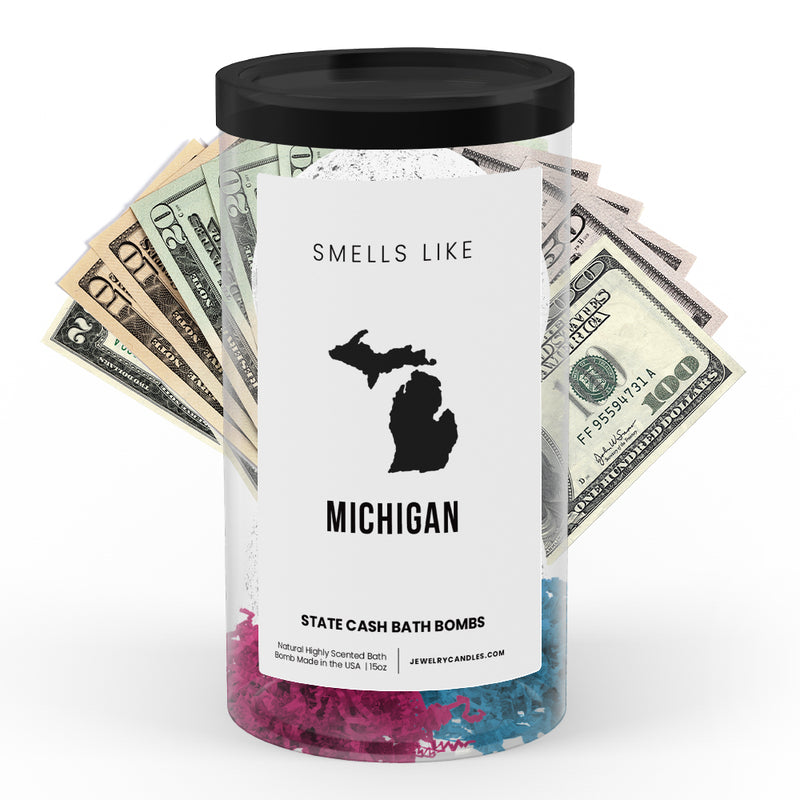 Smells Like Michigan State Cash Bath Bombs