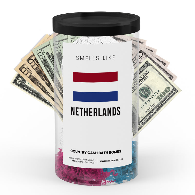 Smells Like Netherlands Country Cash Bath Bombs