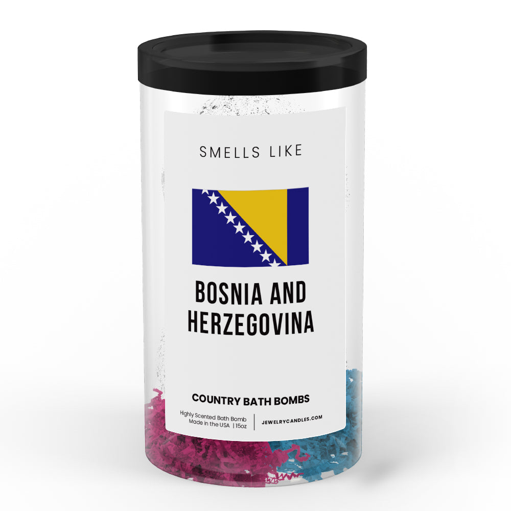 Smells Like Bosnia and Herzegovina Country Bath Bombs