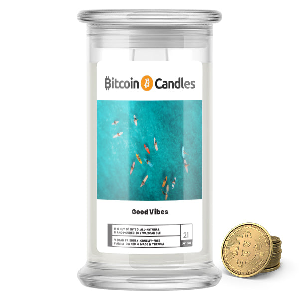 Good Vibes Bitcoin Candles