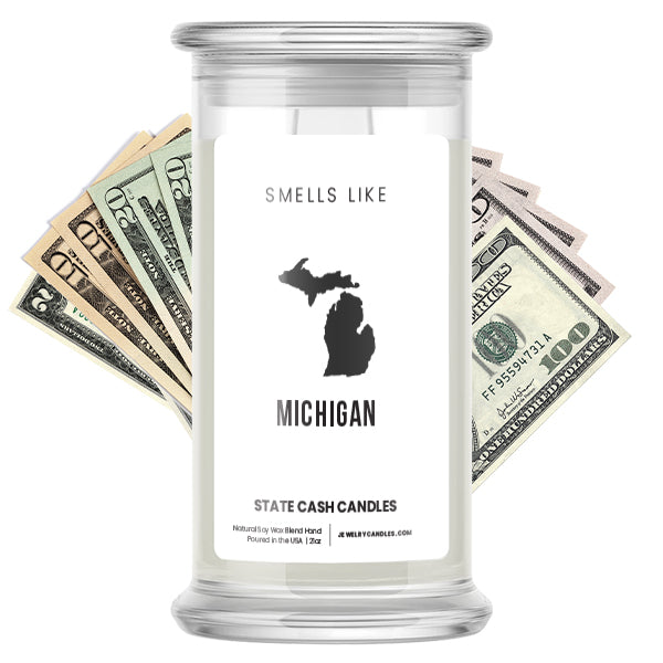 Smells Like Michigan State Cash Candles
