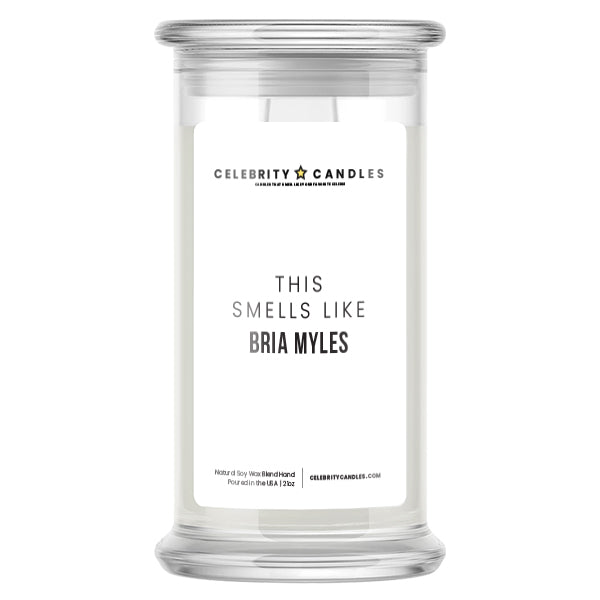 Smells Like Bria Myles Candle | Celebrity Candles | Celebrity Gifts