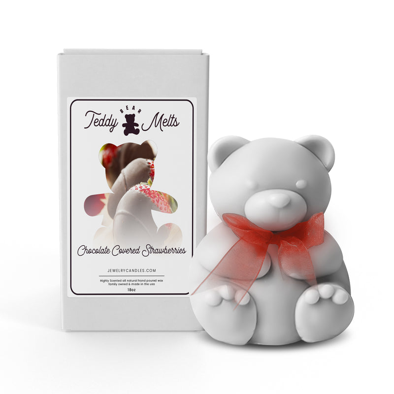 Chocolate Covered Strawberries GIANT Teddy Bear Wax Melts