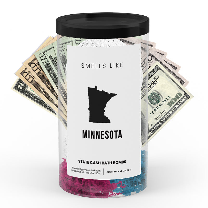 Smells Like Minnesota State Cash Bath Bombs