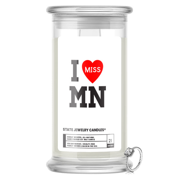I miss MN State Jewelry Candle