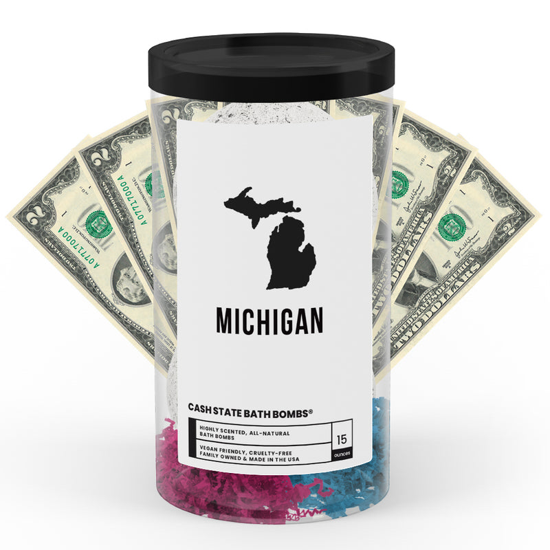 Michigan Cash State Bath Bombs