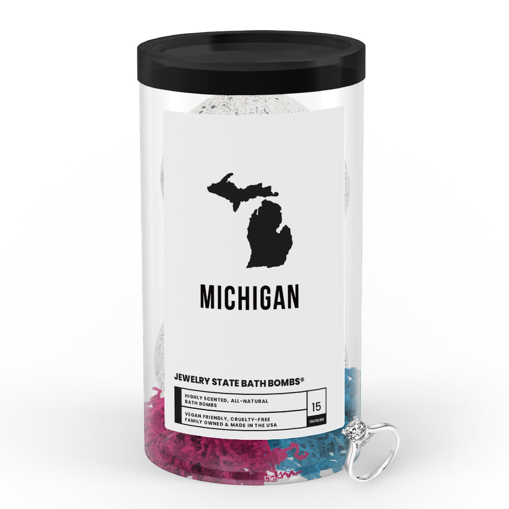 Michigan Jewelry State Bath Bombs