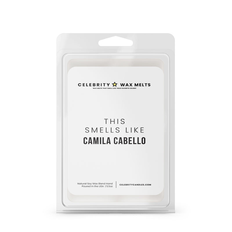 This Smells Like Camila Cabello Celebrity Wax Melts