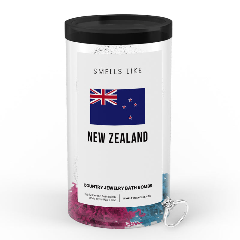 Smells Like New Zealand Country Jewelry Bath Bombs