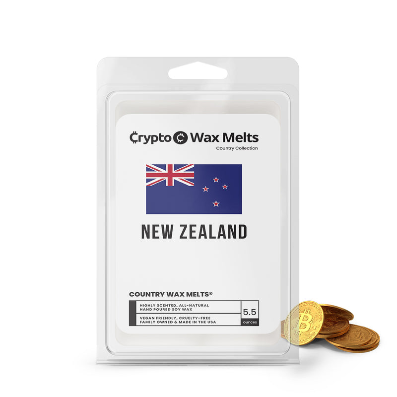 New Zealand Country Crypto Wax Melts