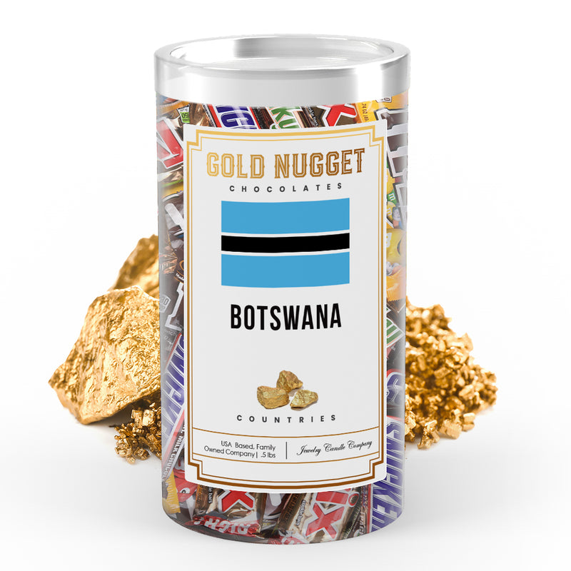 Botswana Countries Gold Nugget Chocolates