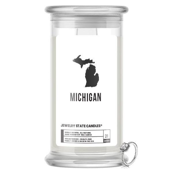 Michigan Jewelry State Candles