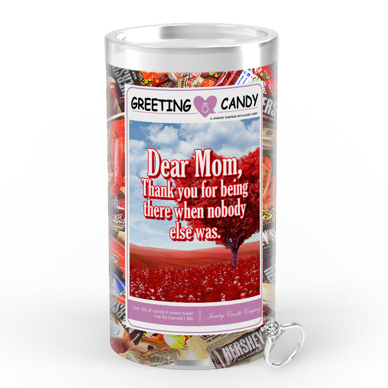 Dear Mom, Thank You for being there when Nobody else was - Greetings Candy