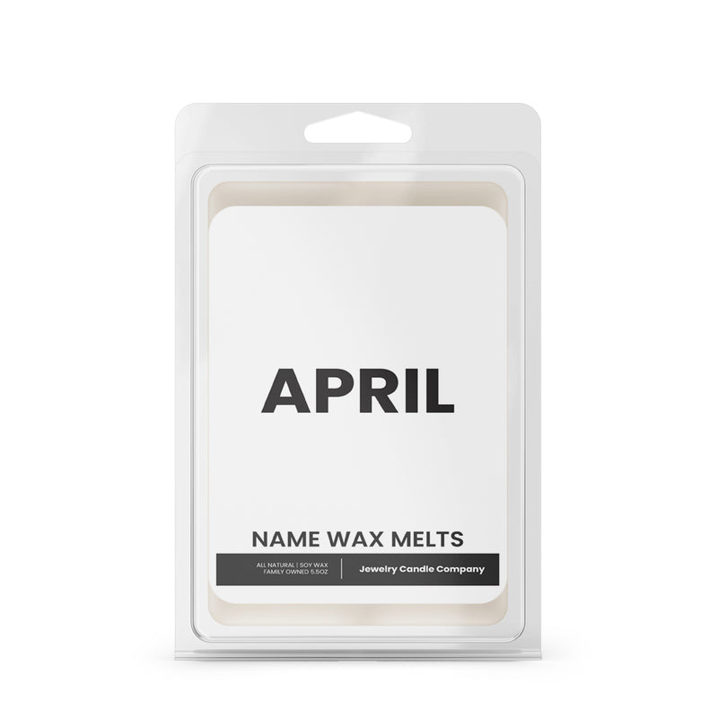 APRIL Name Wax Melts