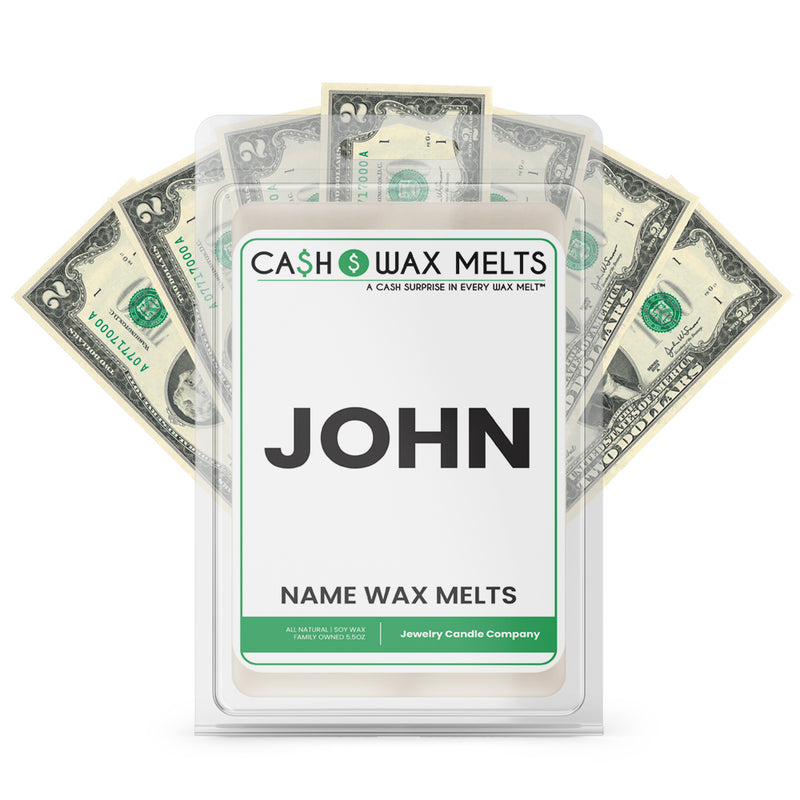 JOHN Name Cash Wax Melts