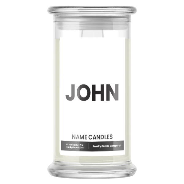 JOHN Name Candles