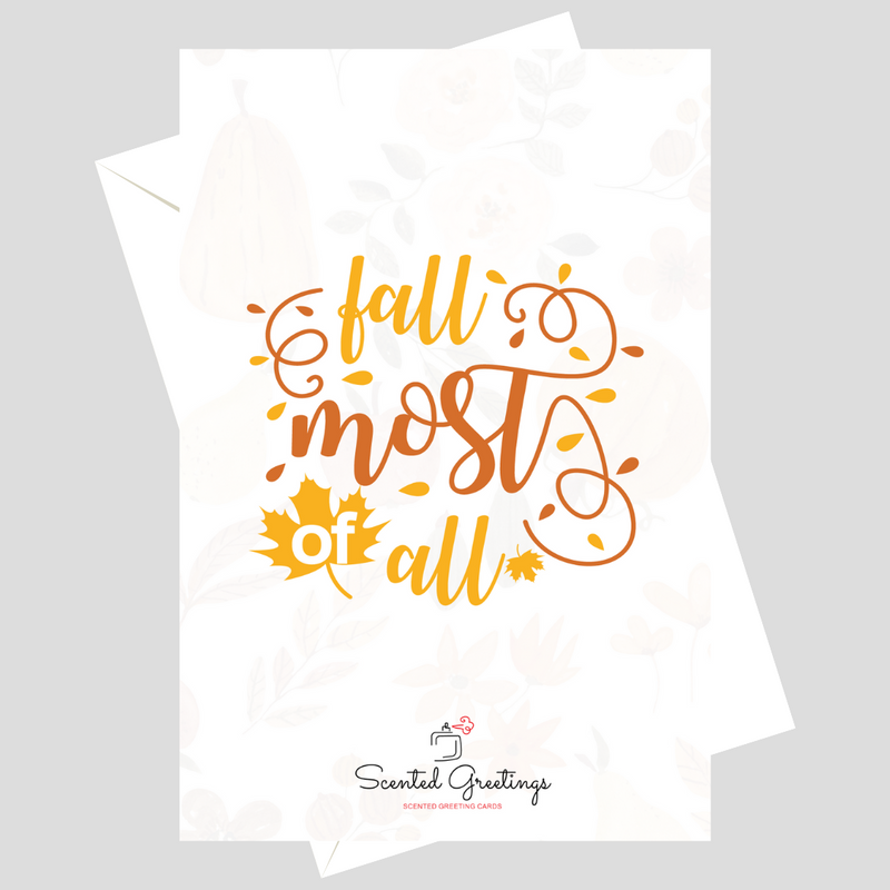 Fall most of all | Scented Greeting Cards